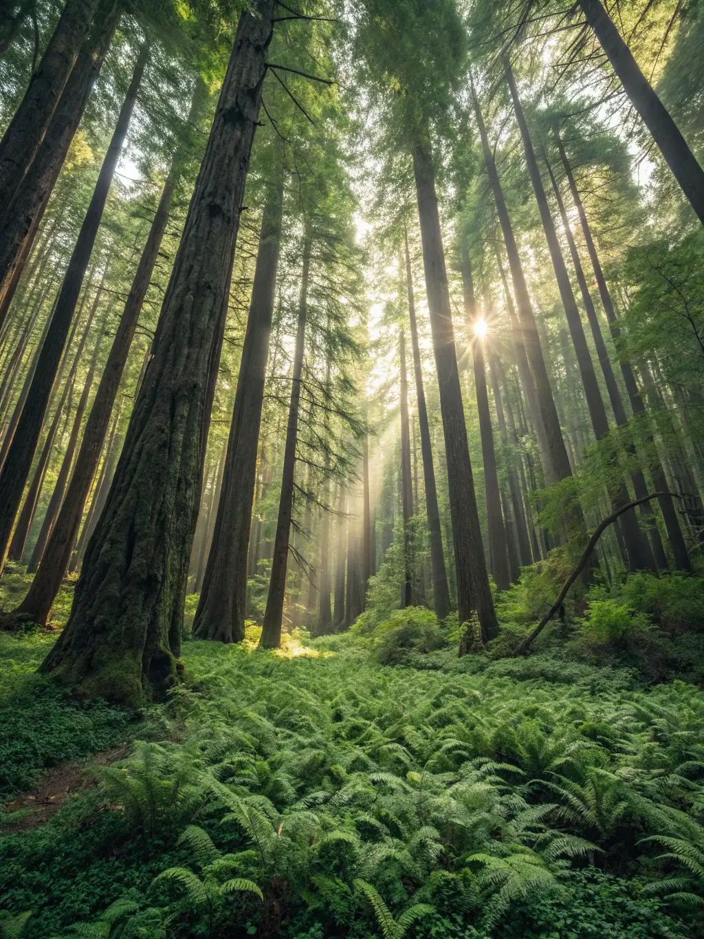 A photograph of a thriving local forest, showcasing the positive impact of the association's conservation efforts on the ecosystem.